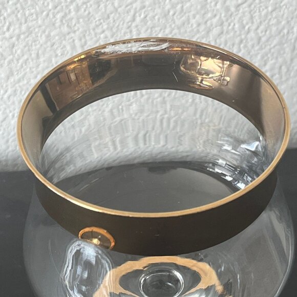 Avitra Gold Band Cocktail Glasses // Set of 4 // Made in Poland - Picture 5 of 6